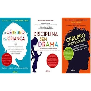 Kit 3 Livro Daniel J. Siegel Cerebro Da Criança Disciplina