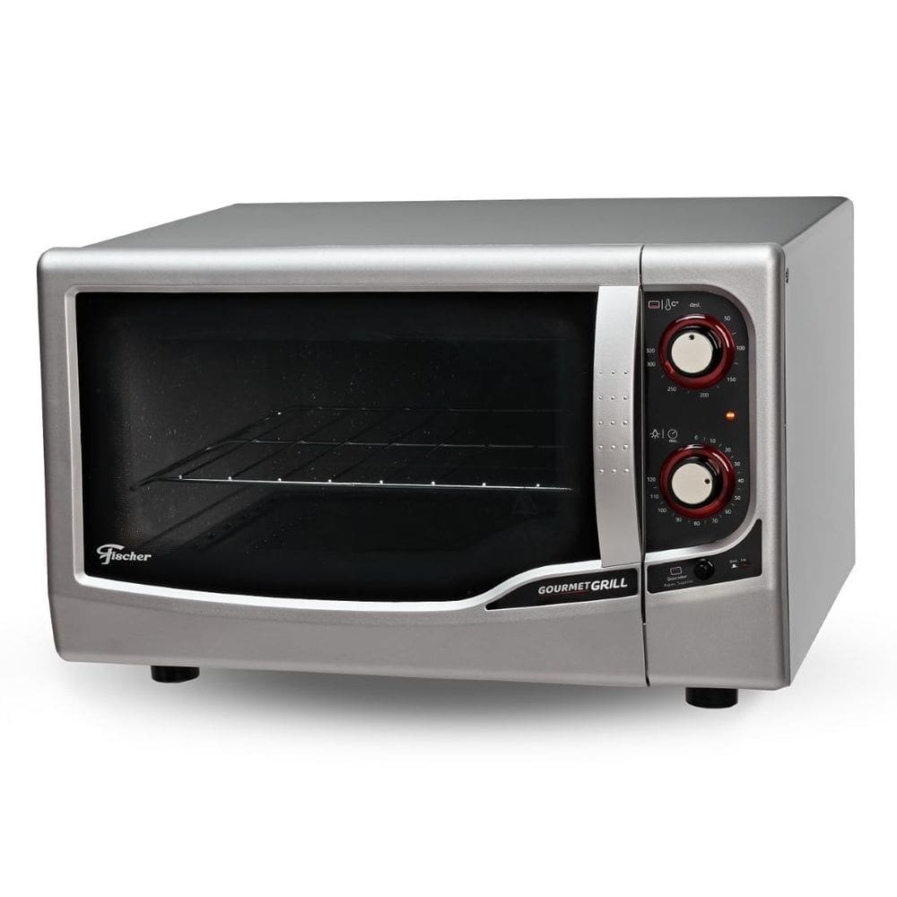 Forno Elétrico de Bancada Fischer Gourmet Grill 44L Prata