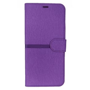 Capa Carteira Para Motorola Moto E6I / E6S - Cor: Roxa