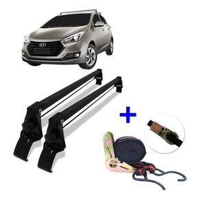 Rack De Teto Hb20 Hatch 2012 A 2019 Vhip + Cinta Catraca