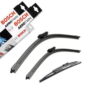 Kit palheta limpador parabrisa bosch freelander 2 2013 2014
