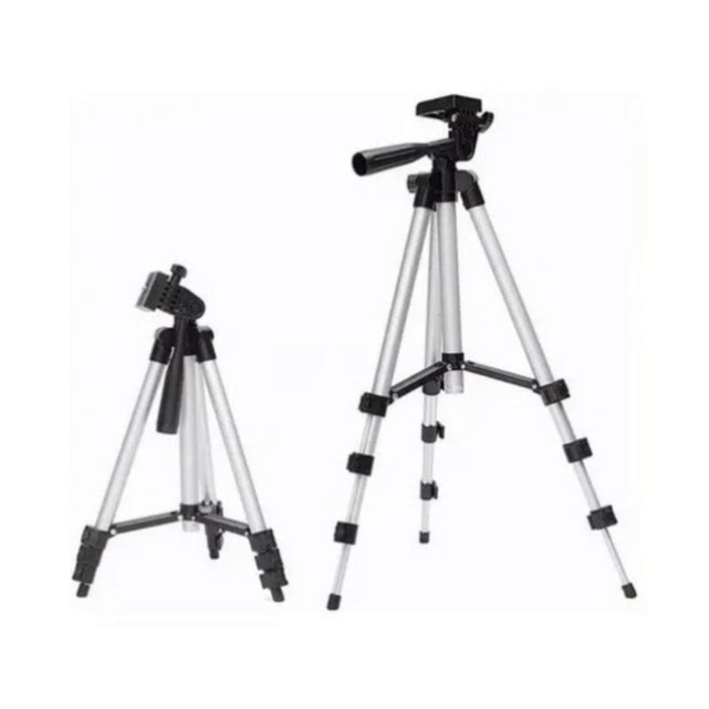 Tripe universal com nível laser cameras cel 1,20m