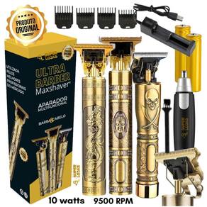 Maquina de cabelo ultrabarber maxshaver dragão + nariz