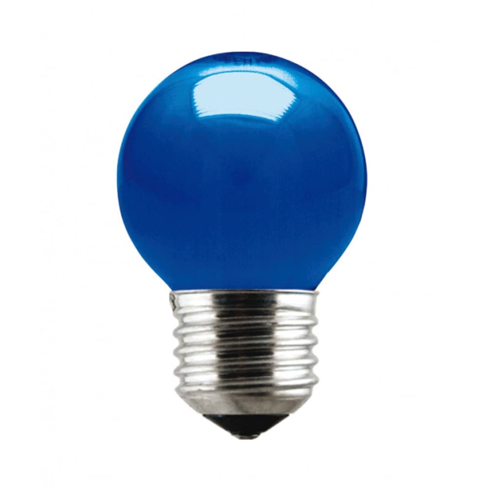 Lâmpada Decorativa Leitosa Azul E27 15w 220v Sadokin E2715w220v