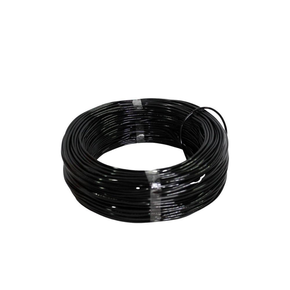 Fio cabo flexível 6mm preto- 20 metros