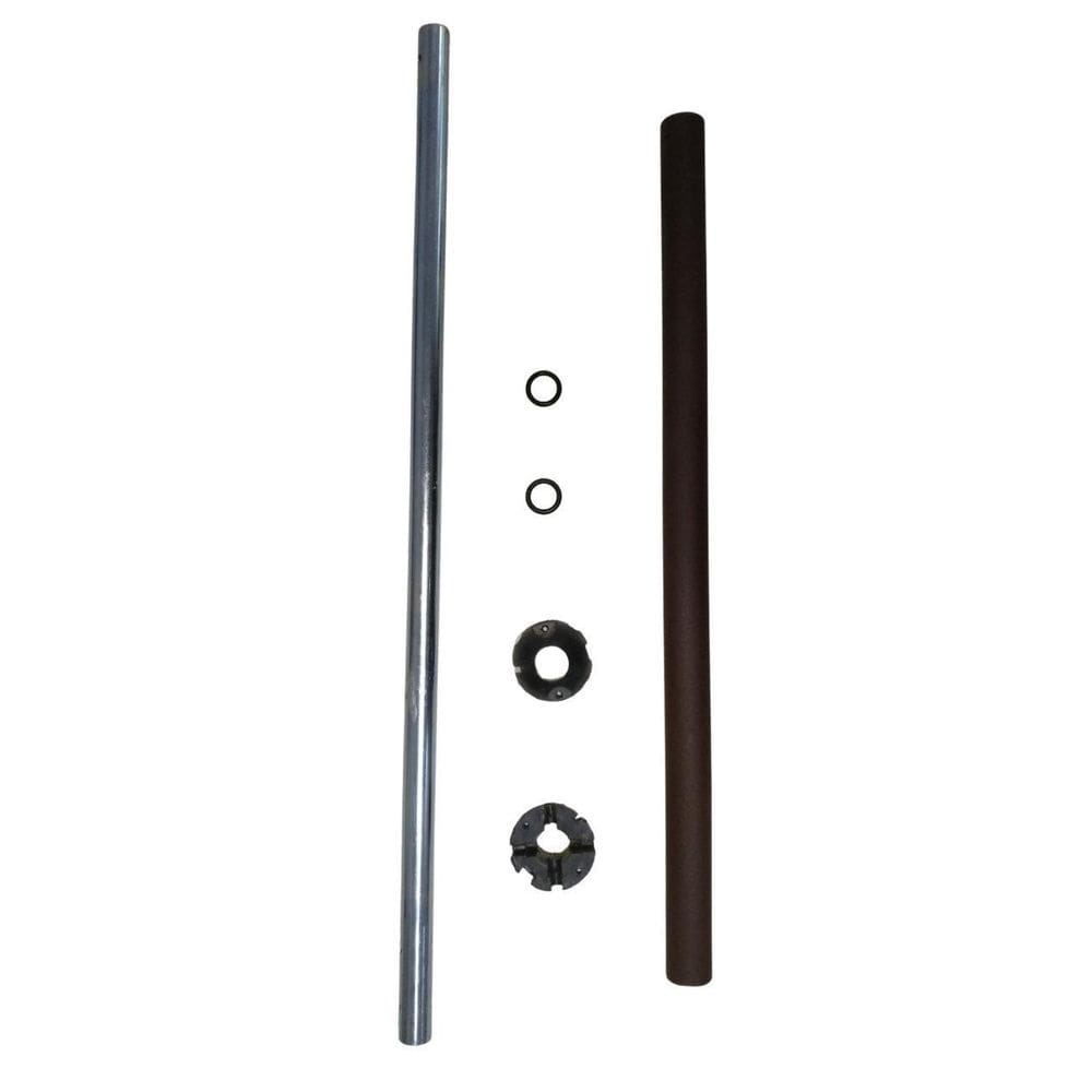 Haste 90cm marrom corten para ventilador de teto volare
