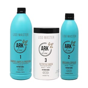 Kit liso master completo 500ml