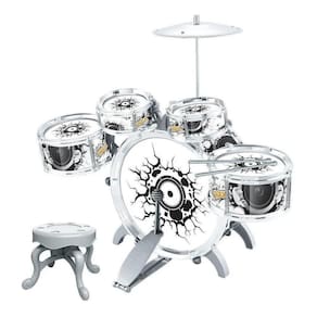 Bateria infantil grande com banco vb410