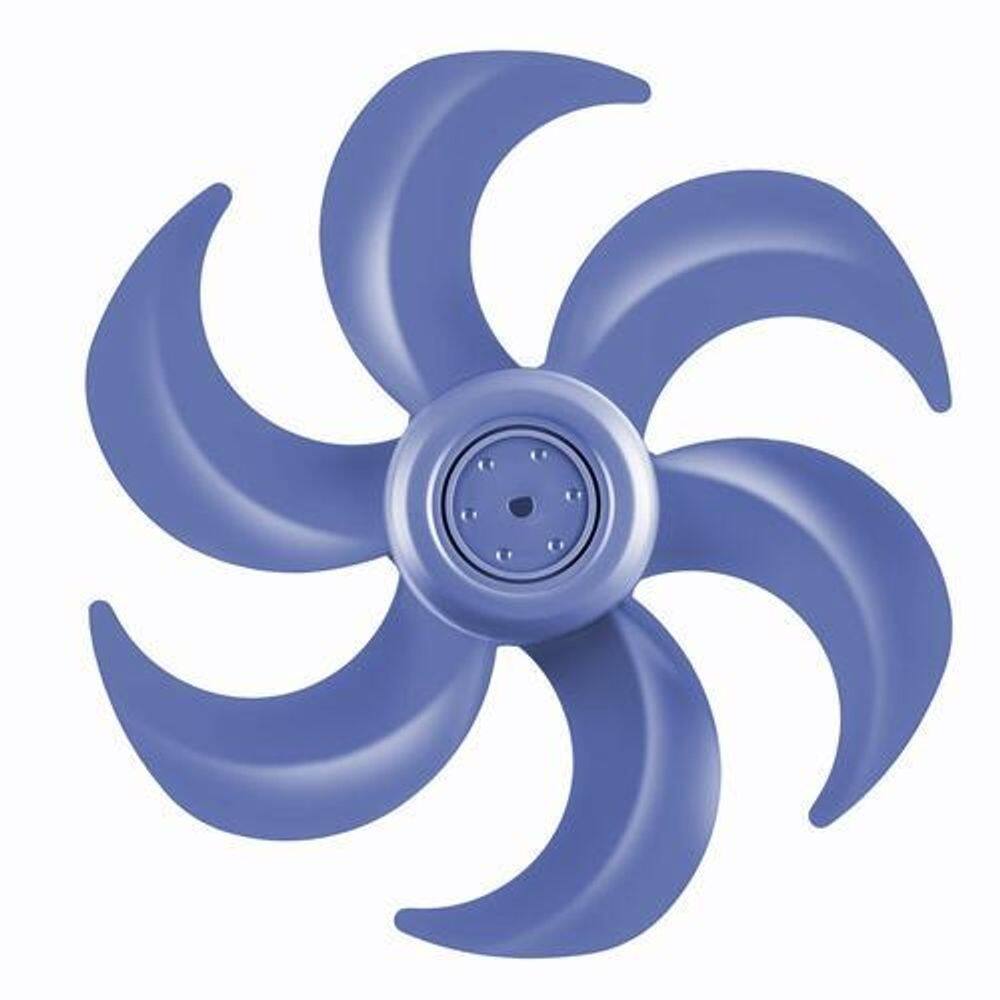 Hélice do ventilador de 40cm 6 pás azul mondial