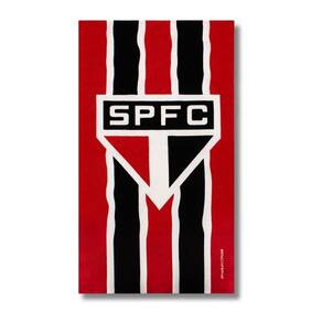 Toalha de banho oficial time são paulo 70x130cm buettner