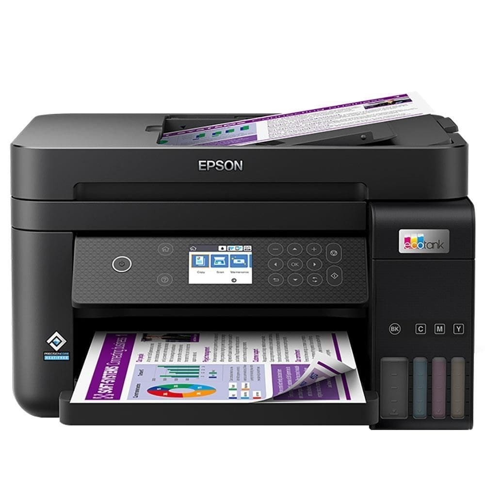 Impressora multifuncional epson tanque tinta l6270 colorida