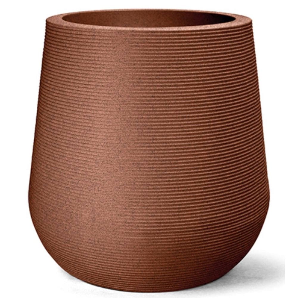 Vaso Riscatto Redondo 34 (26,5L) Cor Ferrugem NUTRIPLAN