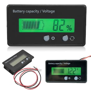 Voltimetro digital dc medidor bateria