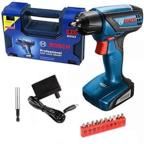Furadeira parafusadeira gsr 1000 smart 12v bosch com maleta