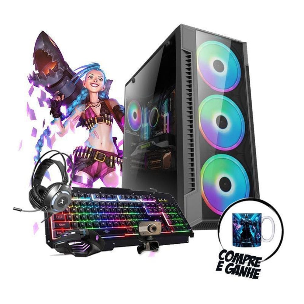 Pc gamer maximus intel i5 gt 740 8gb hd 1tb wi-fi