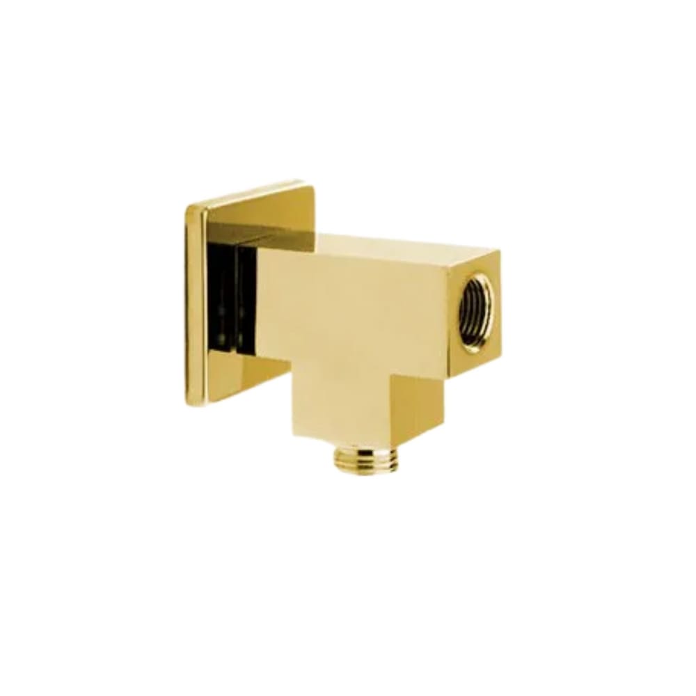 Desviador para Chuveiro Quadrado dourado gold - 191204GL