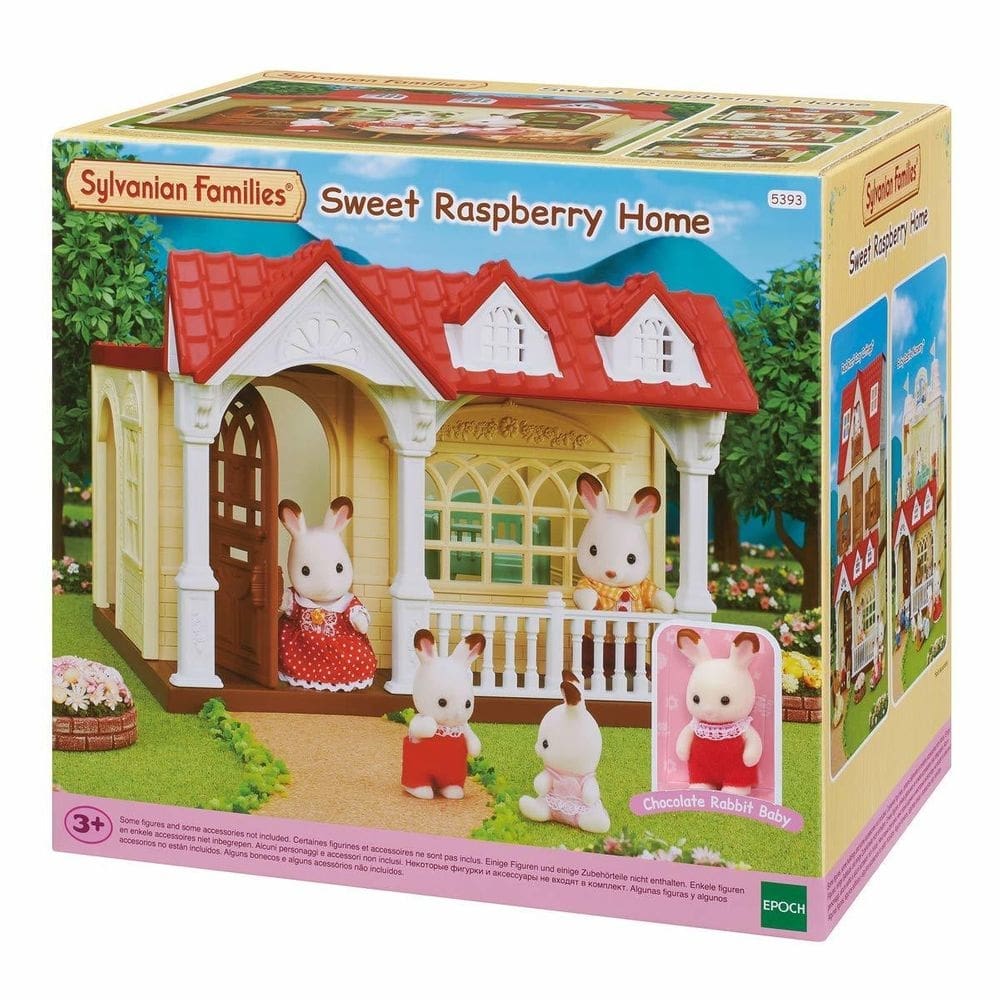 Brinquedo sylvanian families casa doce framboesa epoch 5393