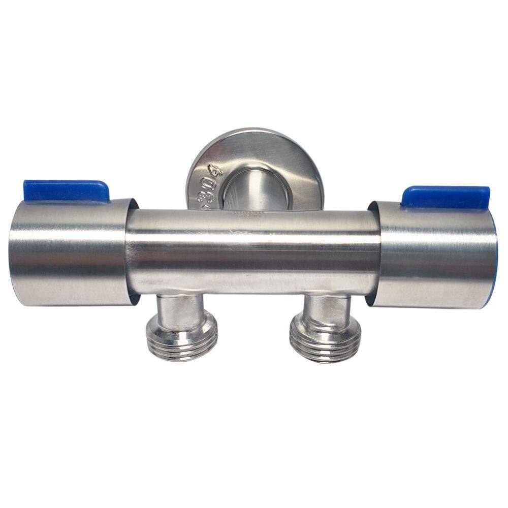 Registro Derivação Duplo 1/2" Inox Duhca Higiênica - 11803