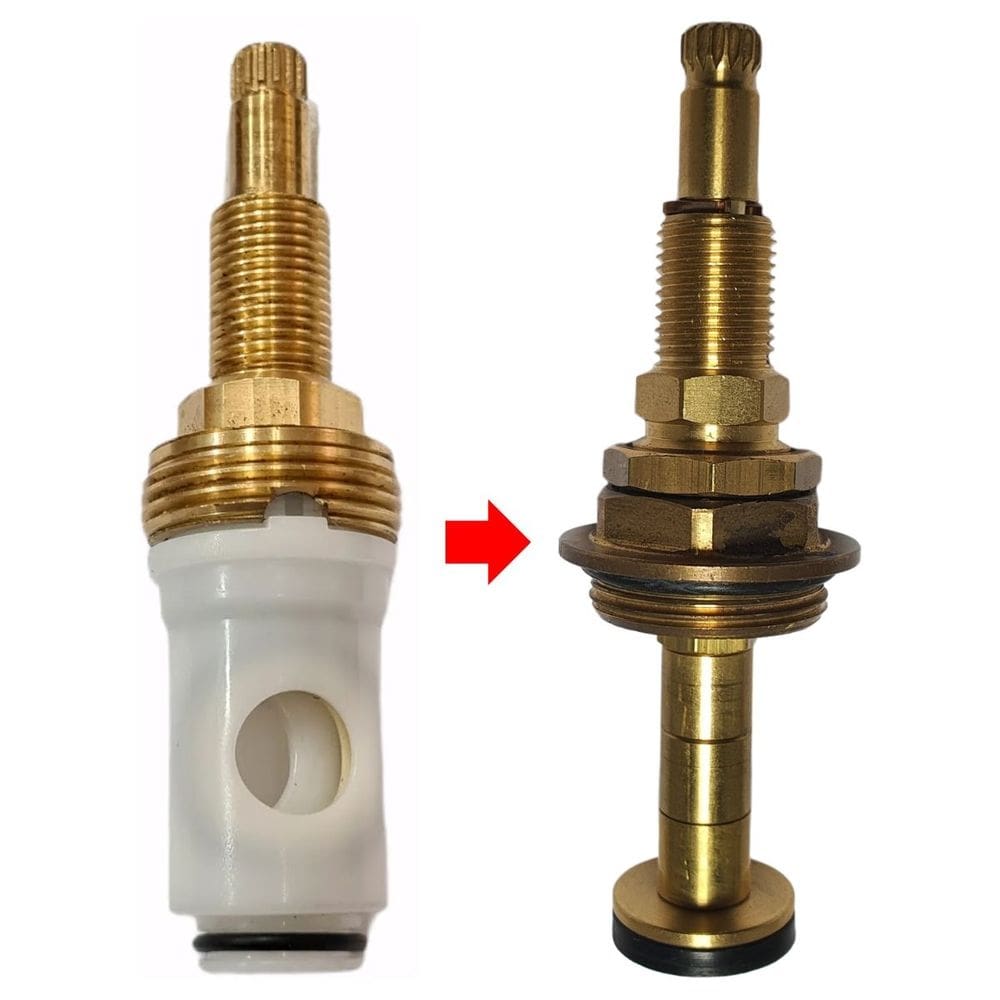 Reparo Registro Deca convencional 3/4 Substituição Modelo Antigo de meia Volta - 4688254K100