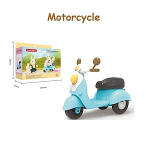 Sylvanian Families Stomle Family Moto Motorcycle Epoch