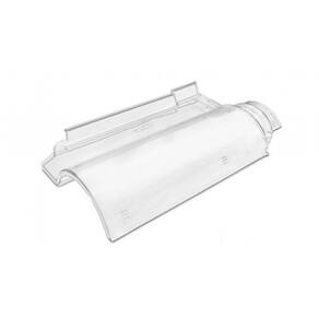 Telha plástica americana transparente prismalux - cx 10 unid