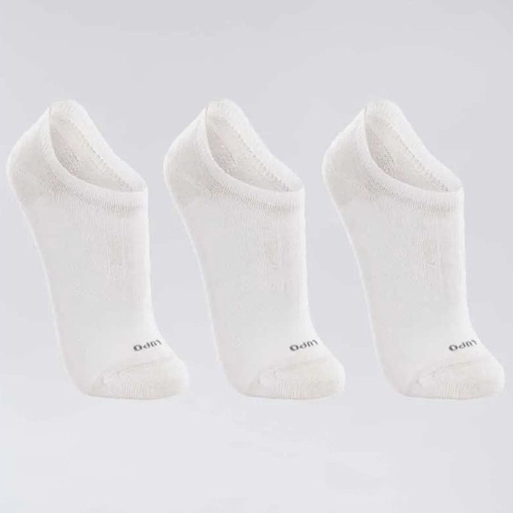 Kit 3 Pares Meia Soquete Lupo Masculina - Branco