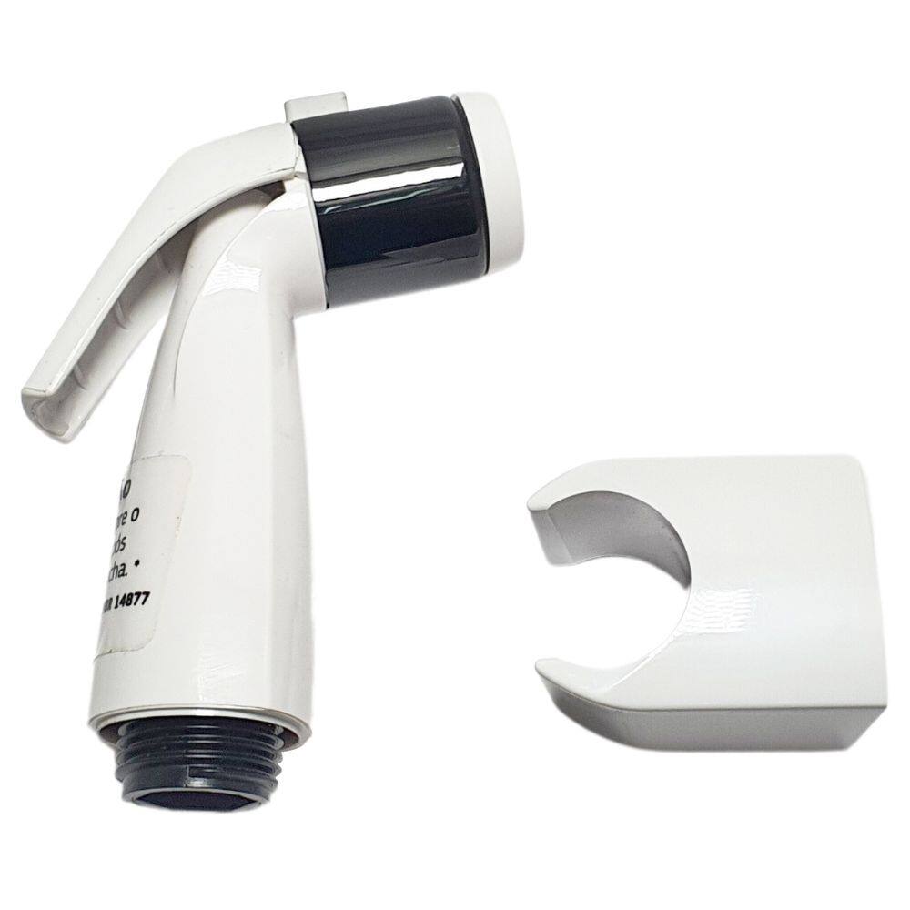 Duchinha Gatilho Para Ducha Activa Deca Branca Com Black Noir - 4906000BRNO