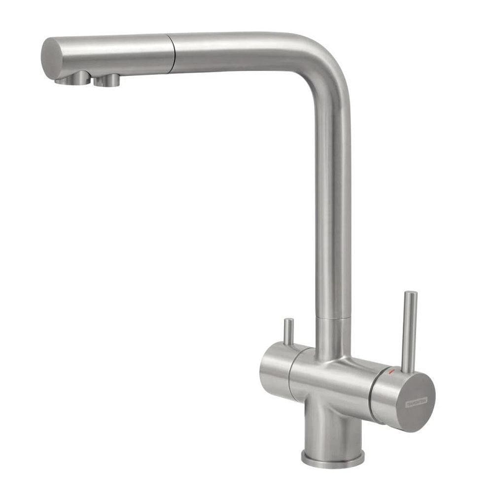 Misturador monocomando inox tramontina com filtro