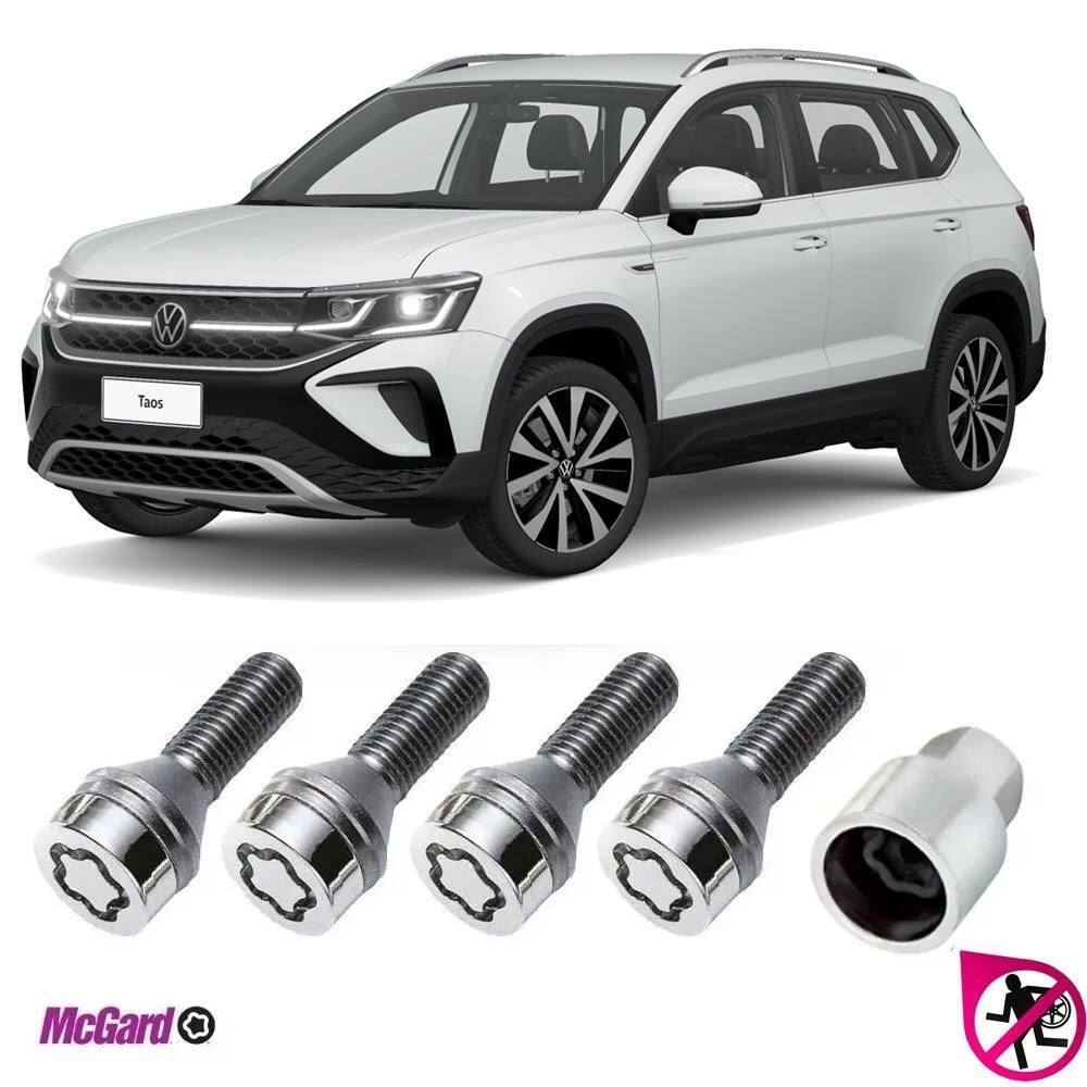 Kit parafuso trava antifurto roda vw taos