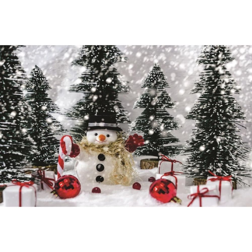 Fundo Fotográfico Em Tecido Natal 2,20X1,50