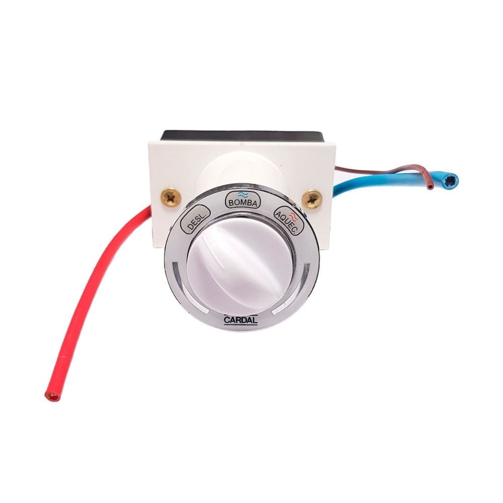 Chave Seletora 3t Para Borda De Hidromassagem Aquecedor Cardal Hidro E Super Hidro - Ac285
