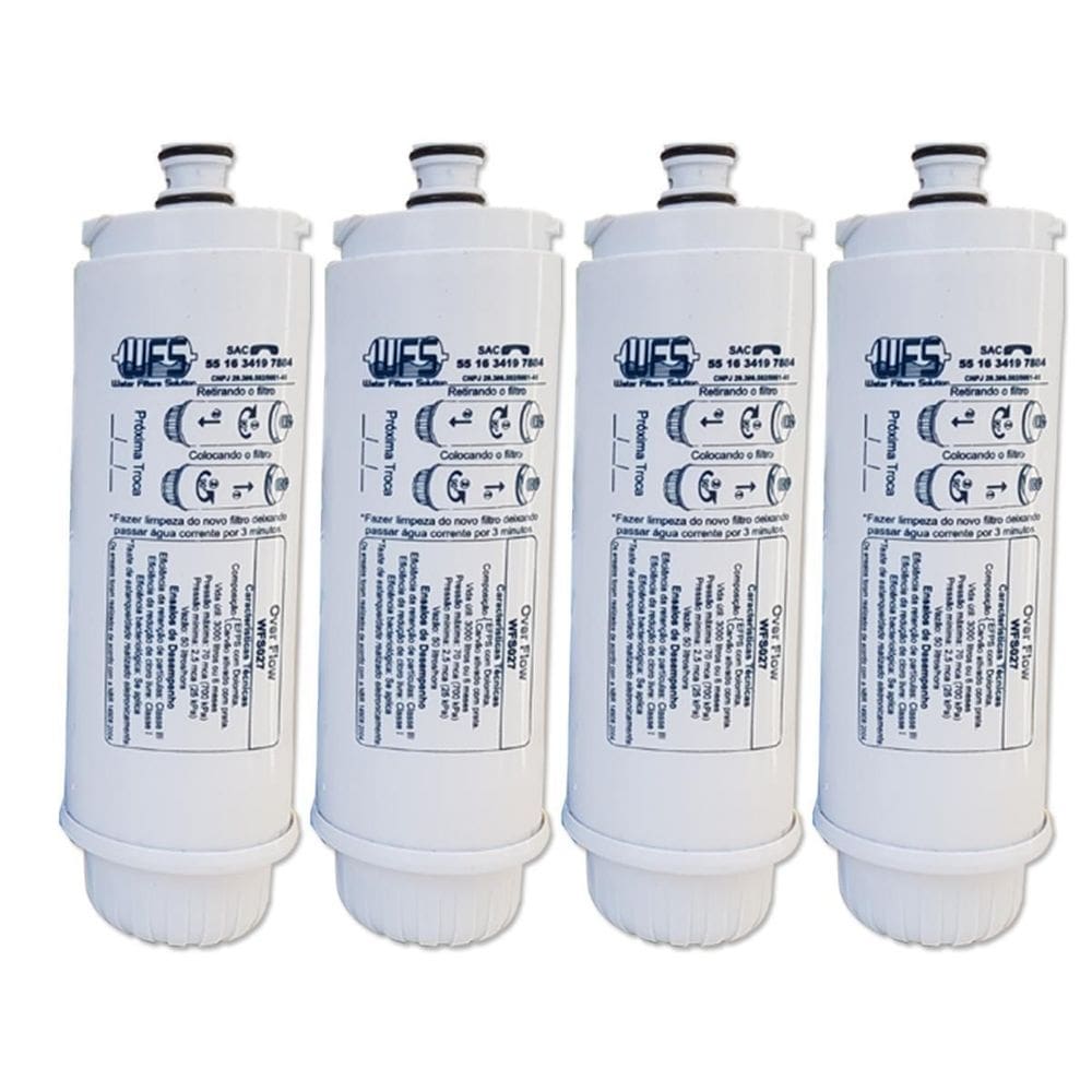 Kit 4 filtro refil ibbl due immaginare edue fr600