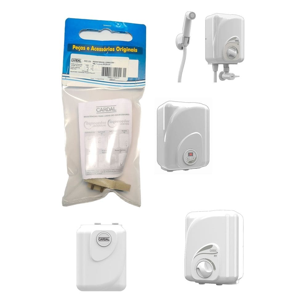 Resistência Cardal 5200w 220v Aq Individual Novos Re123