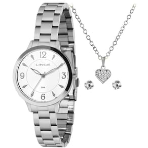 Relógio Lince Feminino Classic Analógico Lrm4749L36 Prata