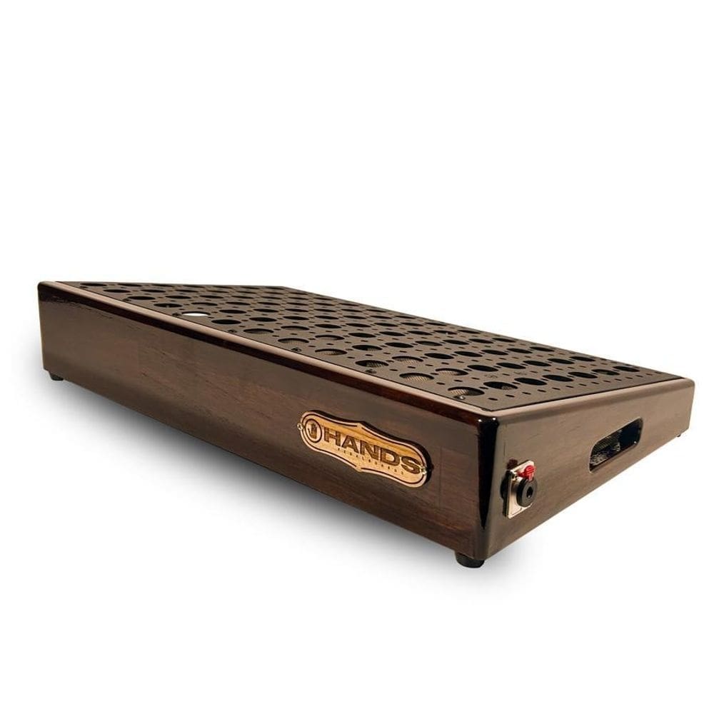 Pedalboard supreme imbuia 30x20 hands custom - madeira nobre