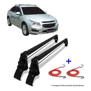 Rack Teto Bagageiro + 2 Elasticos Cruze Sedan Ano 11/15