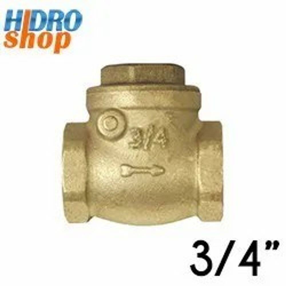 Válvula Retenção Emmeti Horizontal Portinhola 3/4" - 18005