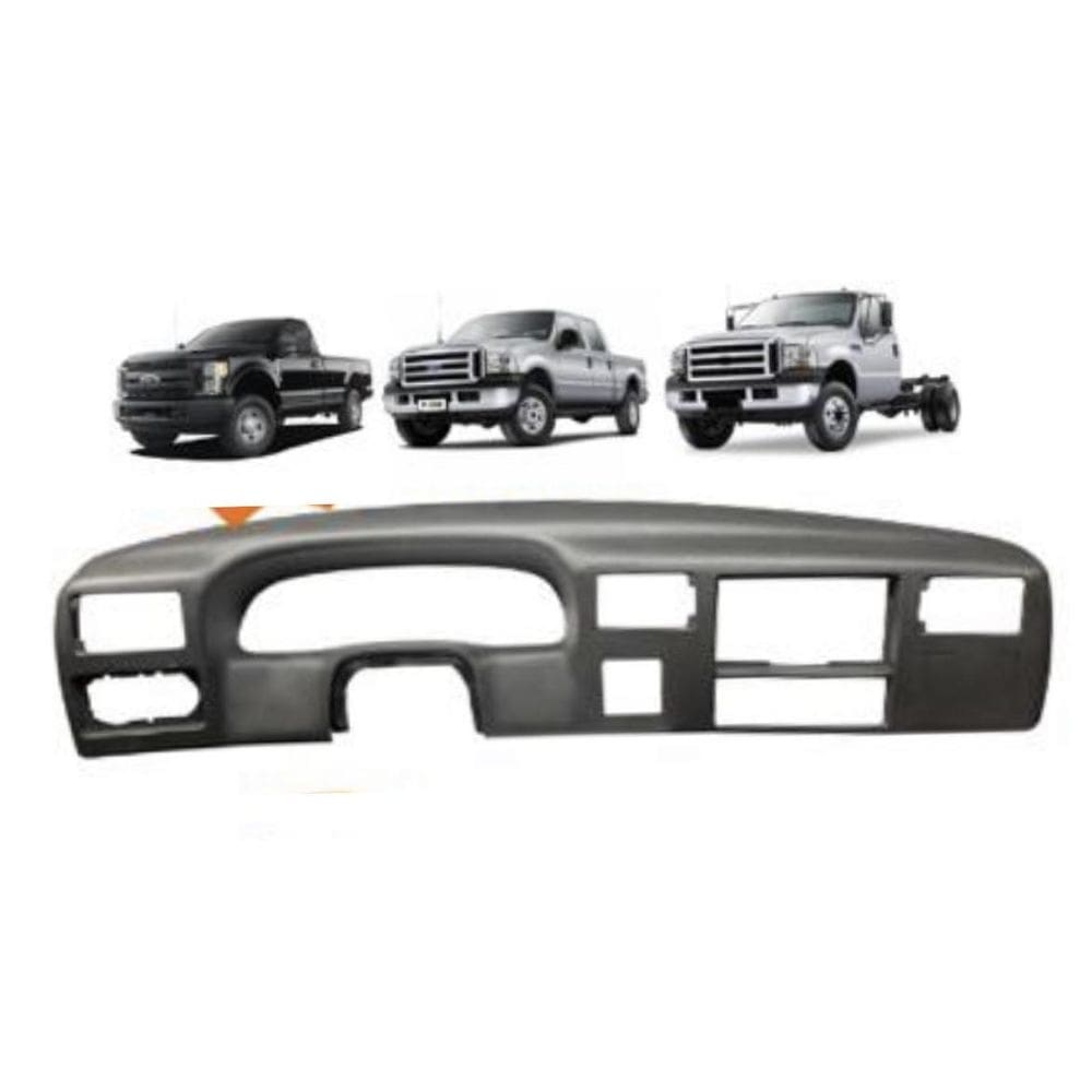 Moldura painel instrumentos f250 f350 f4000 4x4 cinza
