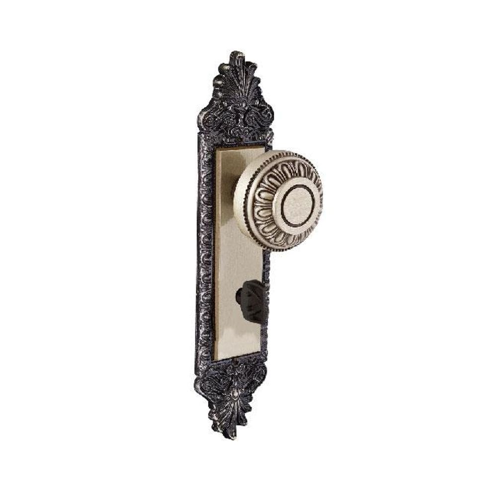 fechadura banheiro colonial bola s40mm latonado alianca