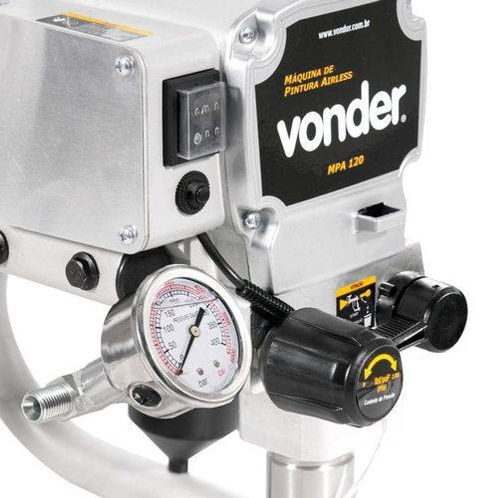 Máquina de pintura airless 1,2 hp mpa 120 vonder - 220v