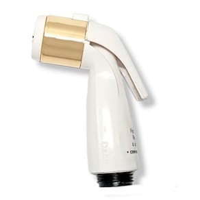 Duchinha Gatilho Para Ducha Activa Deca Branca Com Dourado - 4906000