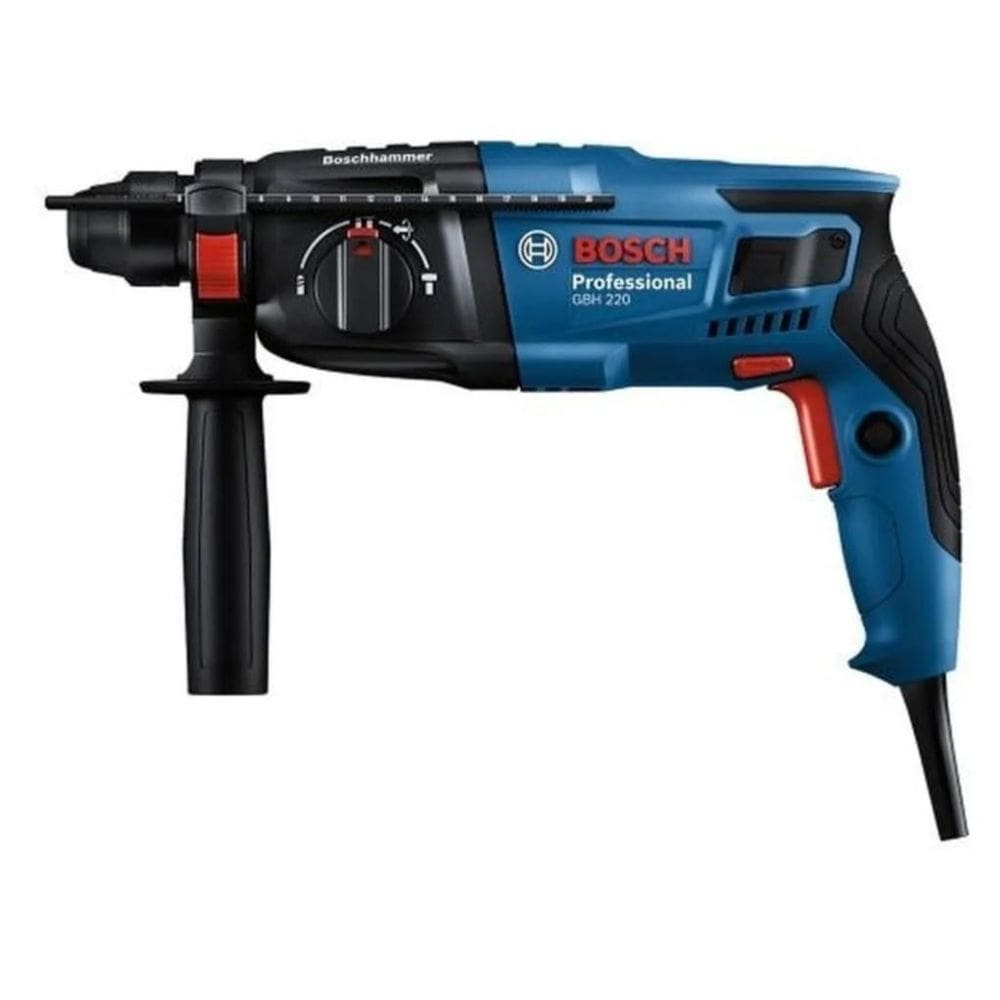 Martelete perfurador e rompedor sds plus - gbh 220 - bosch