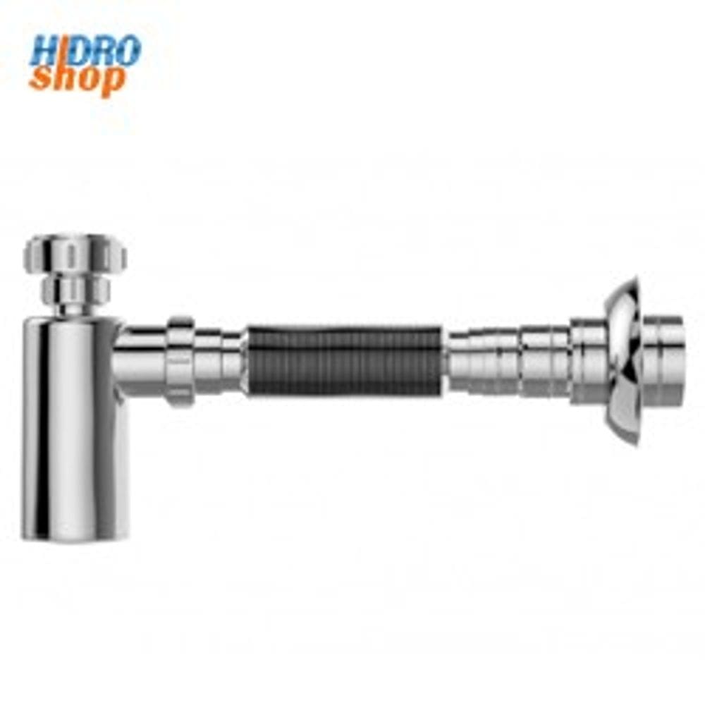 Sifão Cozinha Lavatório Blukit Cromado Com Copo Universal - 31702