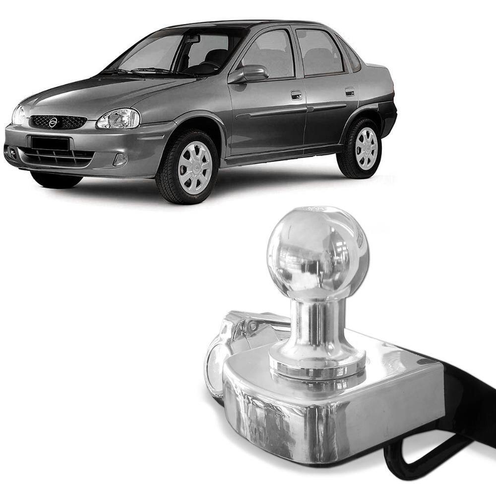 Engate Reboque Corsa Sedan e Classic 1995 a 2009 Fixo 500kg