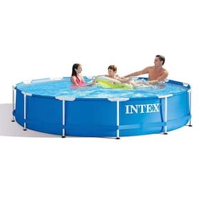 Piscina Estrutural 6.503 Litros Metal Frame Intex