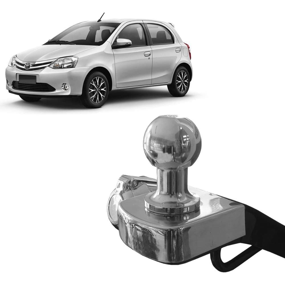 Engate Reboque Etios Hatch 2013 a 2021 Rabicho Fixo 700 Kg