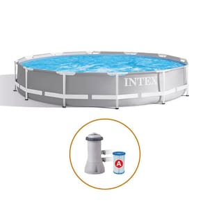 Piscina Intex 6.503 Litros Prism Estrutural Armação Bomba Filtrante