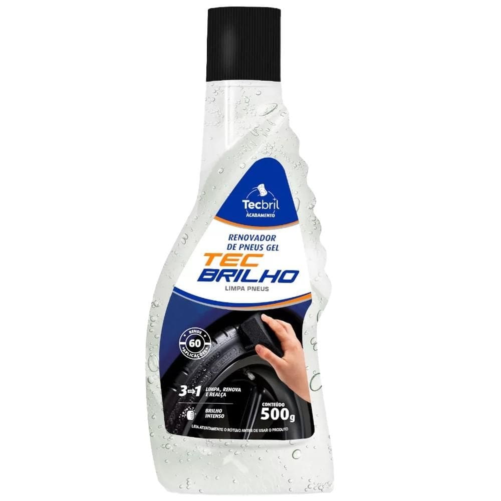 Renovador de Pneus em Gel 500g Pretinho Tec Brilho 5920054