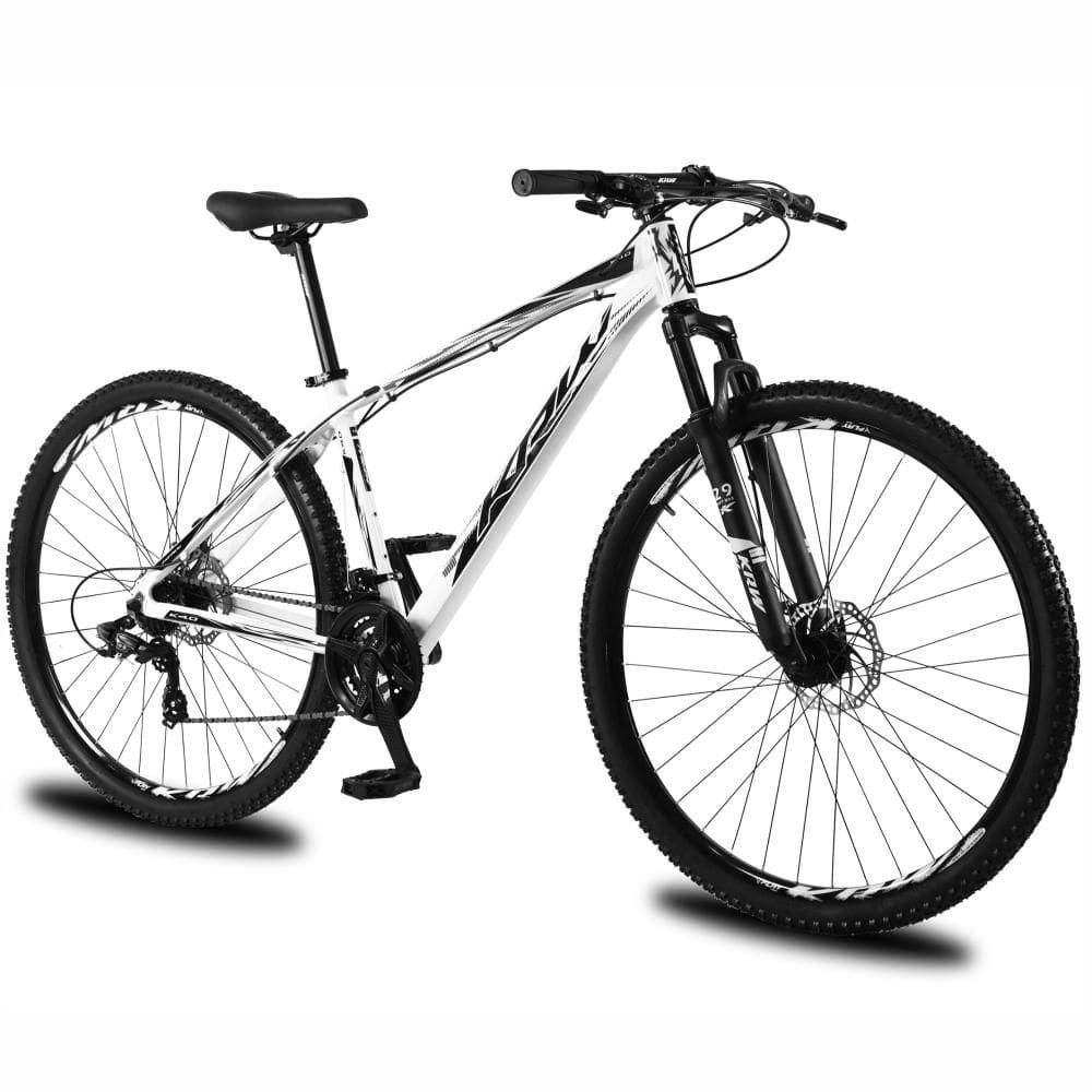 Bicicleta Aro 29 Krw Alumínio 24 Velocidades Freio a Disco Suspensão dianteiraMountainBike KR1