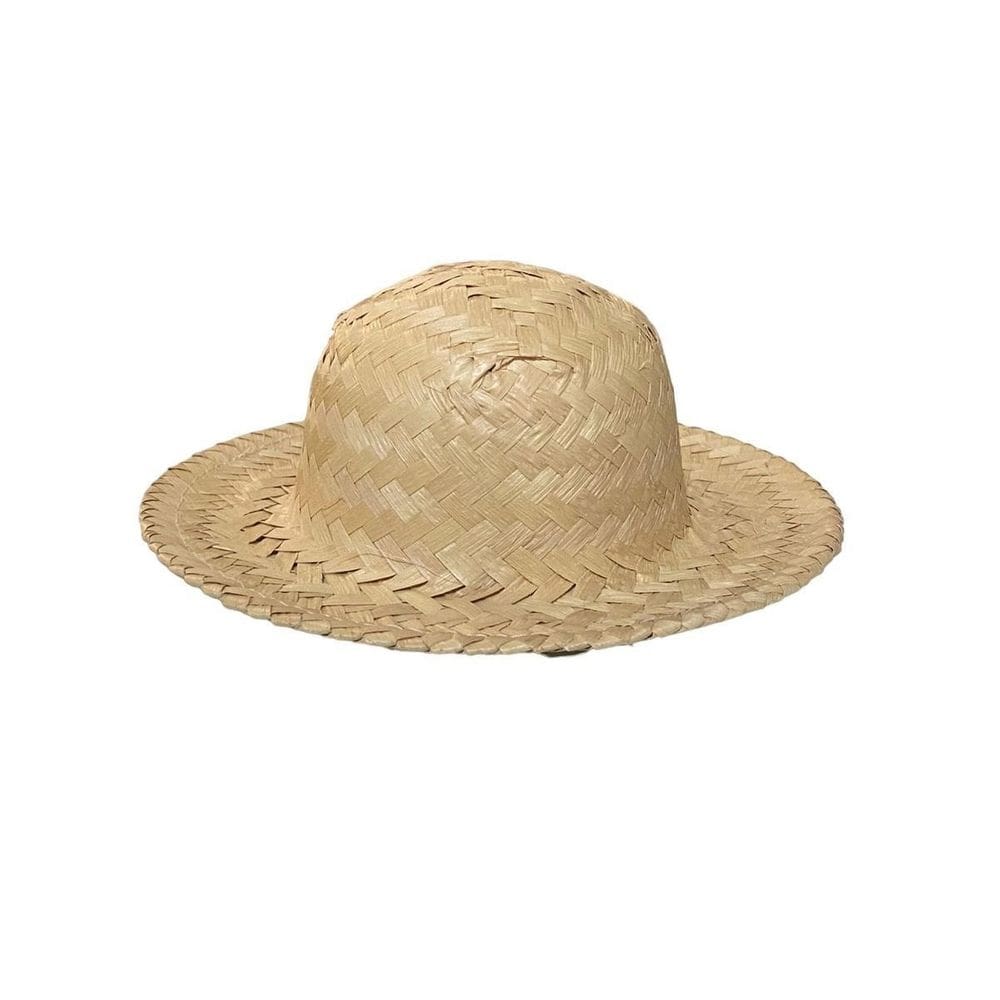 Kit 5 Mini Chapéus De Palha Para Festa Junina Caipira 18Cm